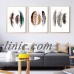 Feather Canvas Poster Picture Print Wall Home Art Decor   302459647536
